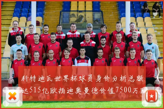 科特迪瓦世界杯球员身价分析总额达515亿欧扬迪奥曼德价值7500万欧